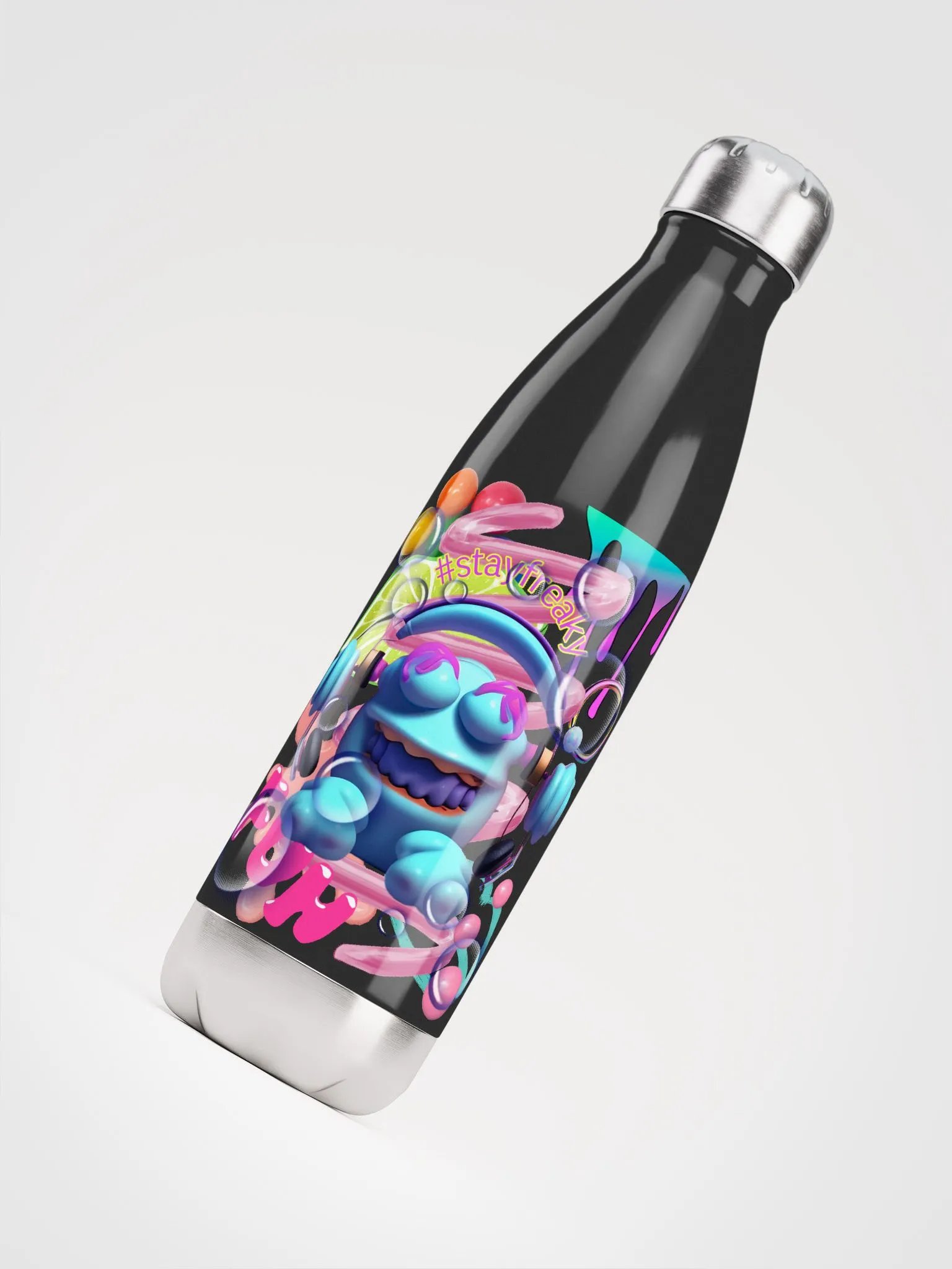 #Stayfreaky (Stainless Steel Water Bottle) product image (5)