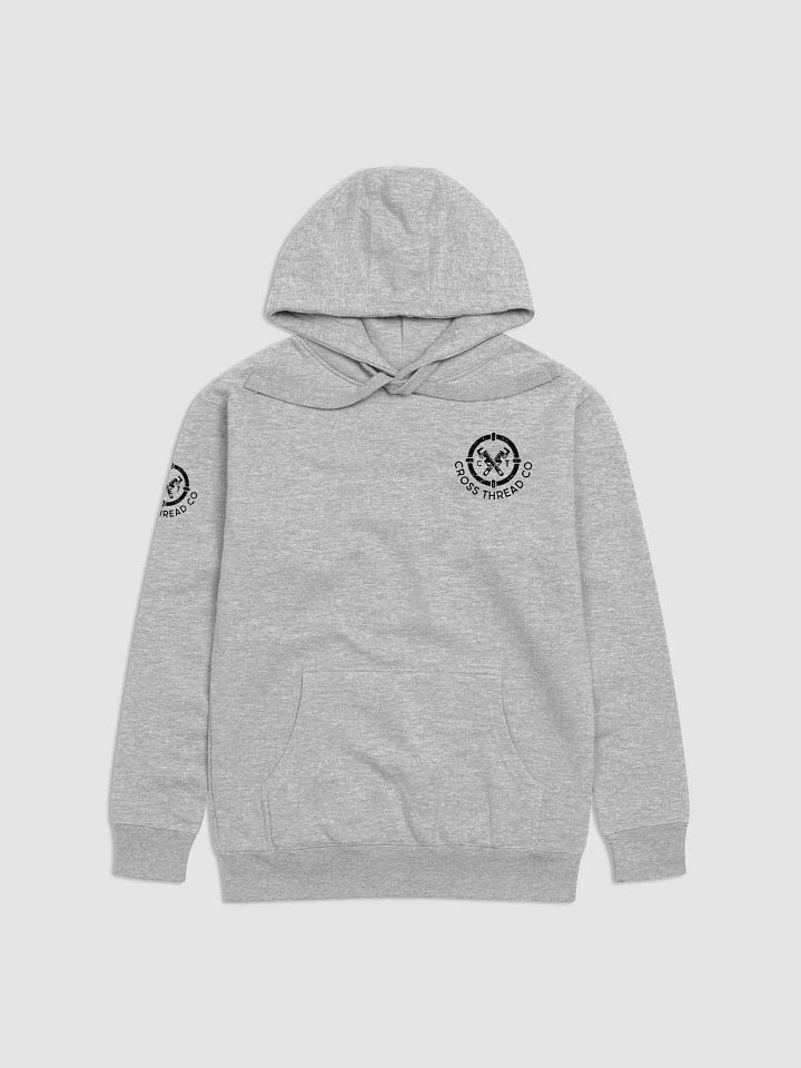 Logo Hoodie ( Pink & Grey ) product image (1)
