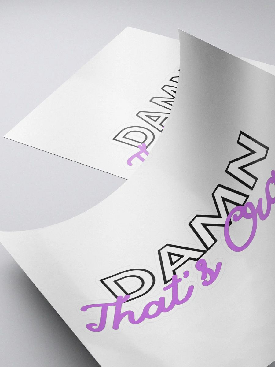 Damn that's crazy sticker product image (4)