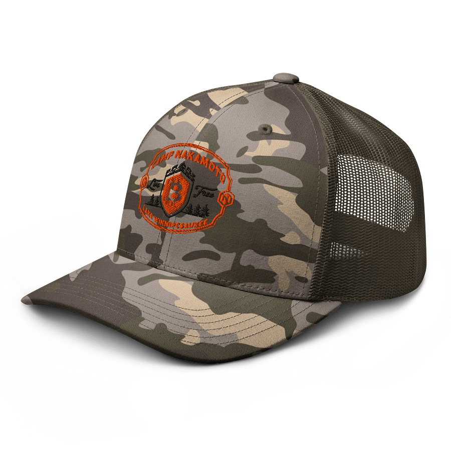 Camo Camp Trucker Hat product image (4)