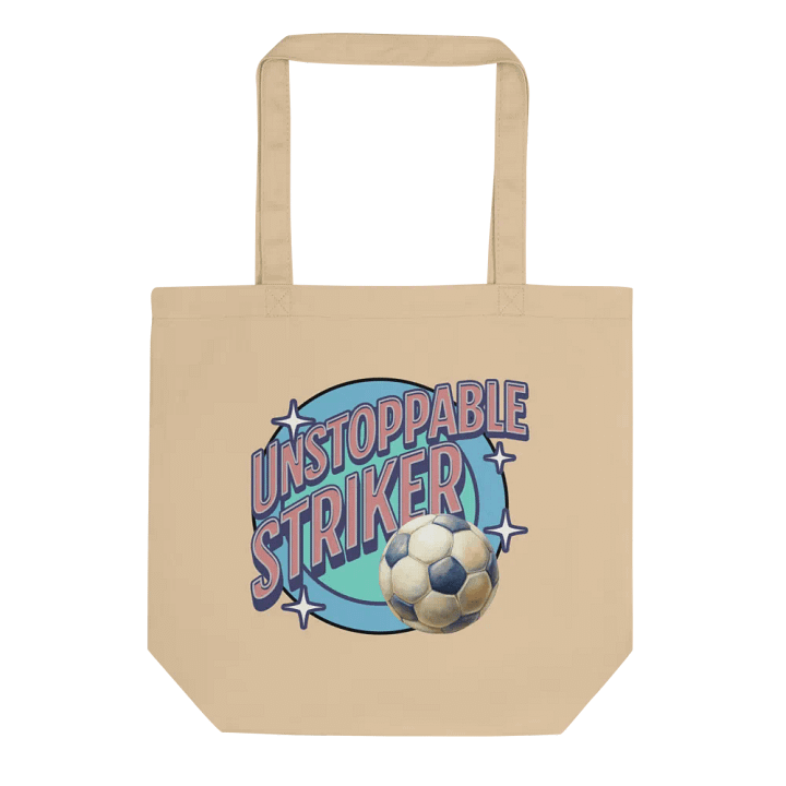 Unstoppable Striker Soccer Ball Tote Bag product image (1)