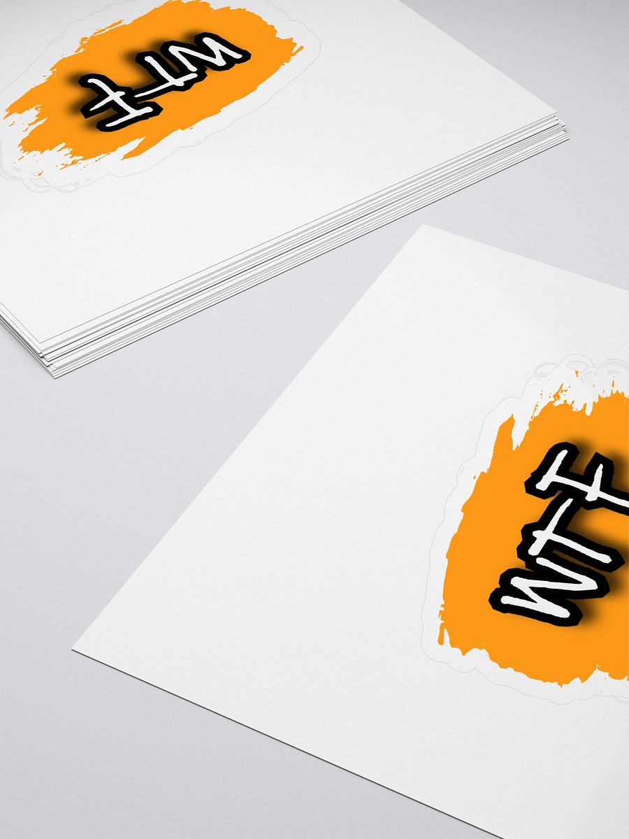 WTF Kiss Cut Stickers product image (4)