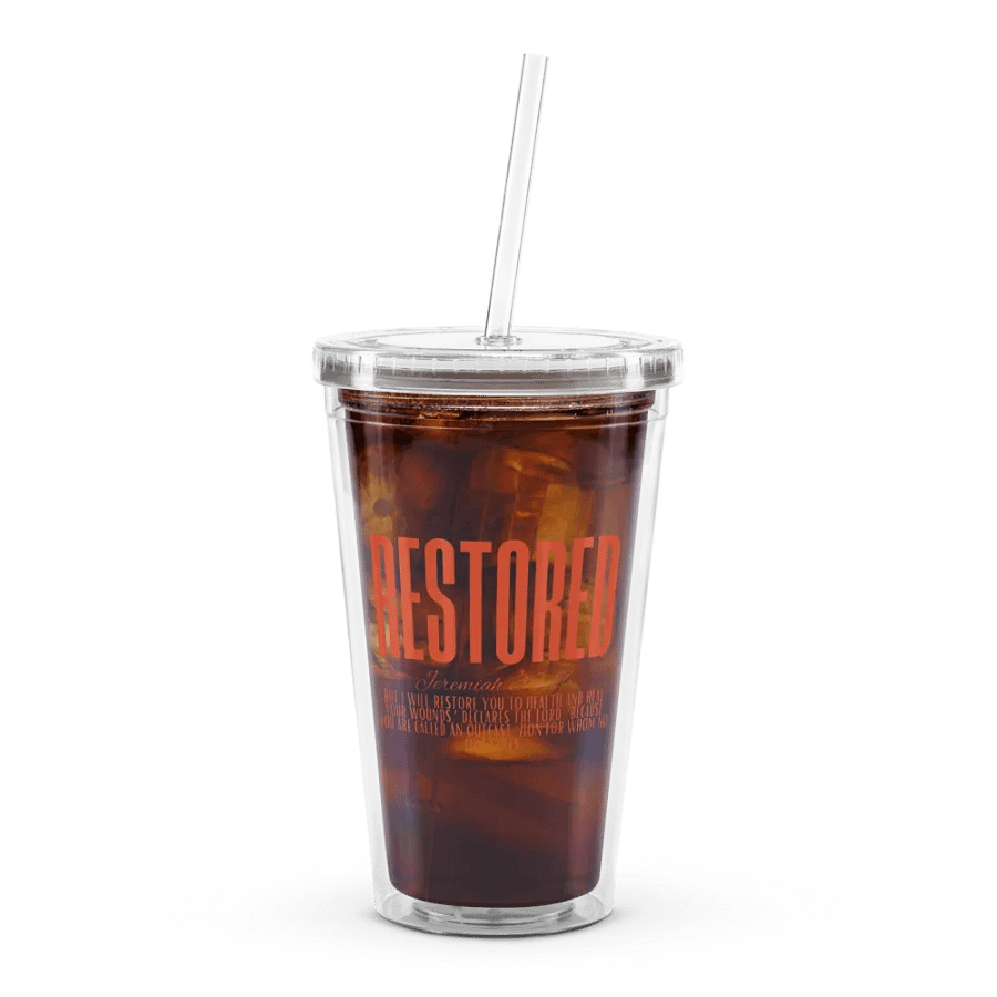 RESTORED- Jeremiah 30:17 Tumbler product image (7)