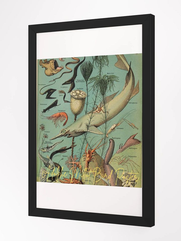 Art by Adolphe Millot Framed High-Quality Matte Poster (in) product image (2)