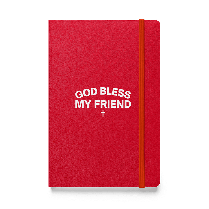 God Bless My Friend Notebook product image (1)