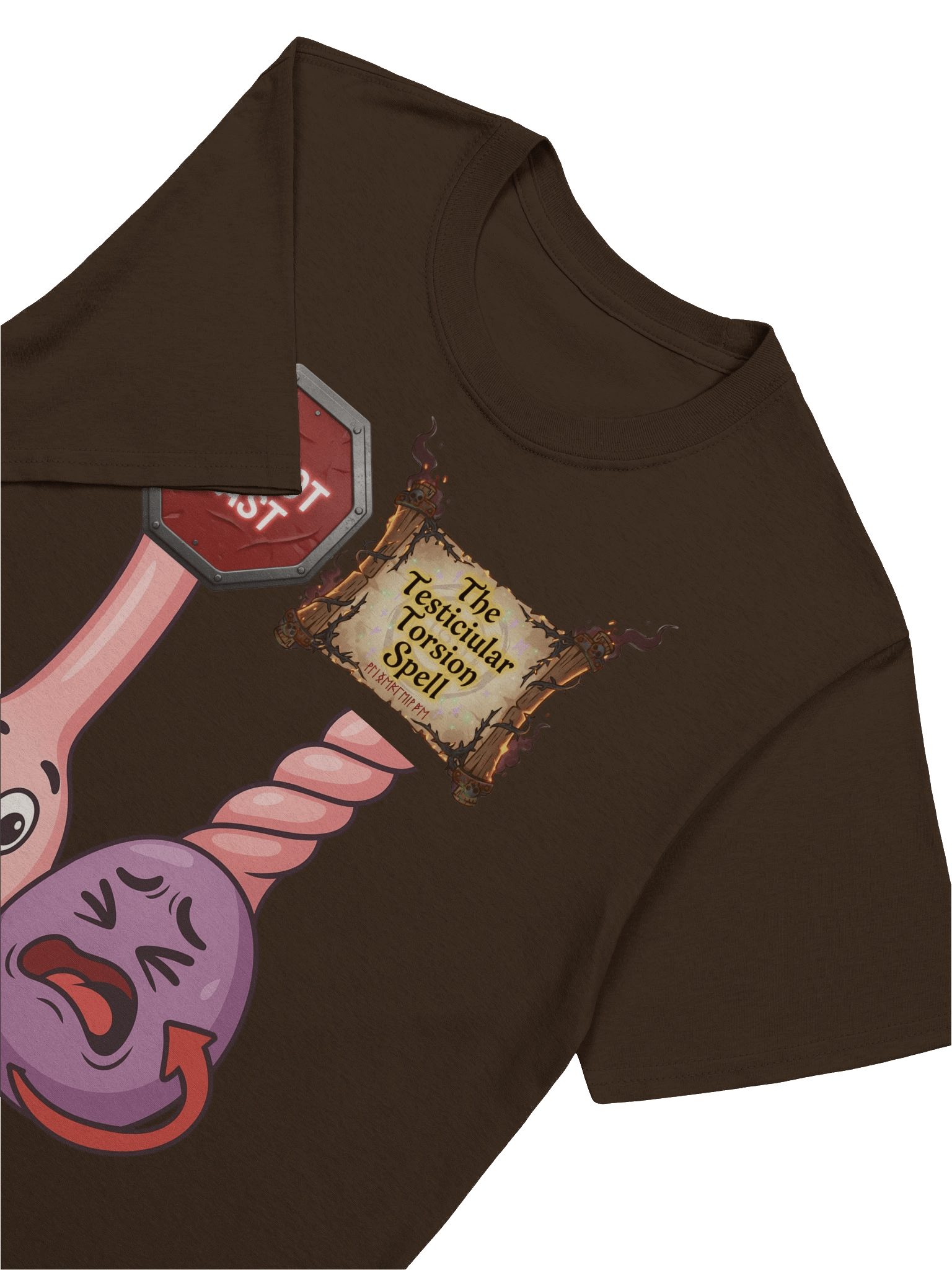 Premium Limited Edition DO NOT CAST The Testicular Torsion Spell T-Shirt product image (3)