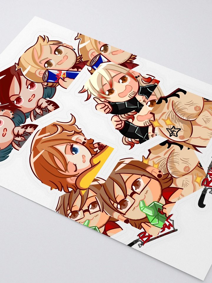 Bonesaw band Sticker Sheet product image (2)