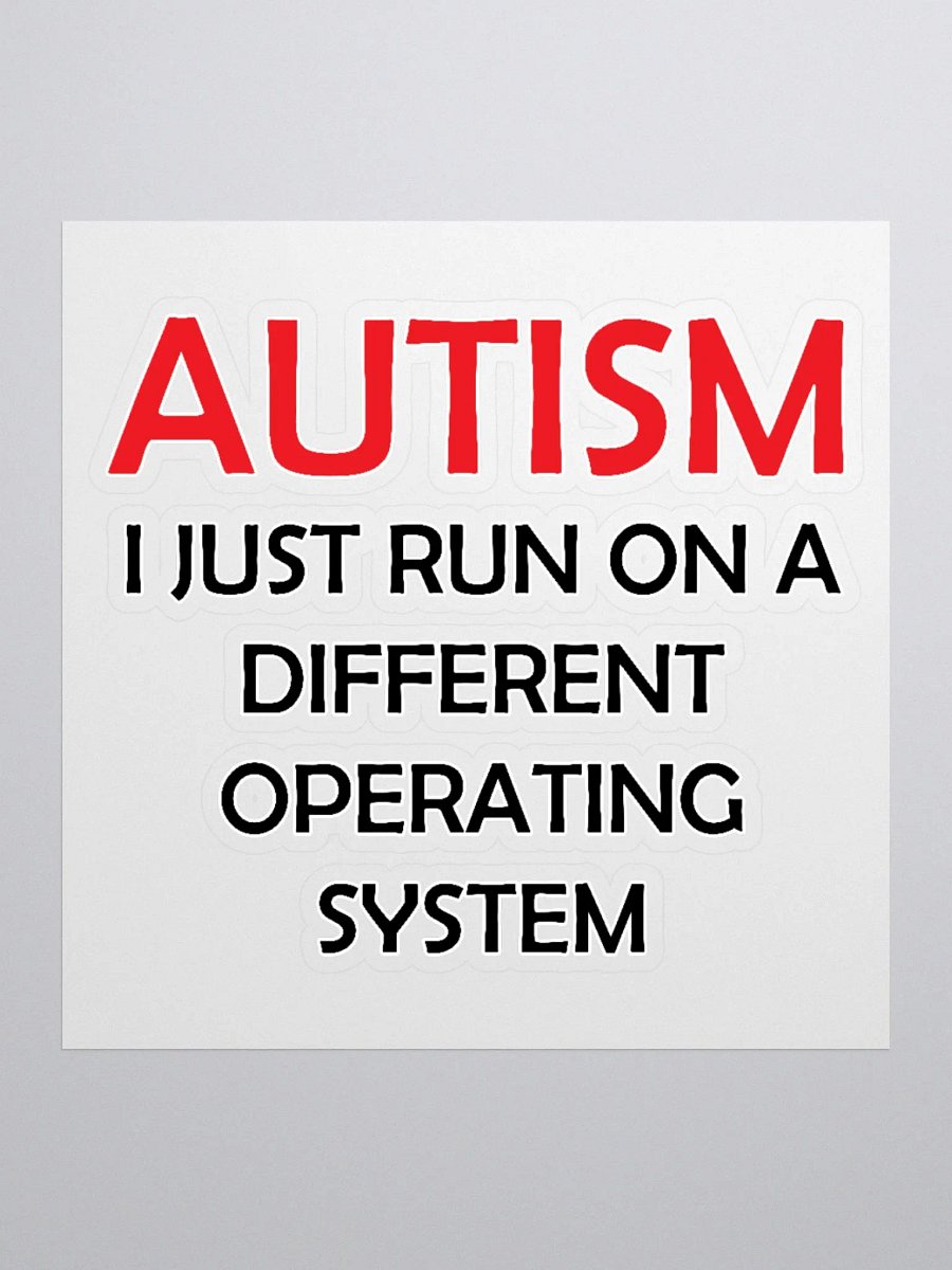 Different Operating System Sticker product image (1)