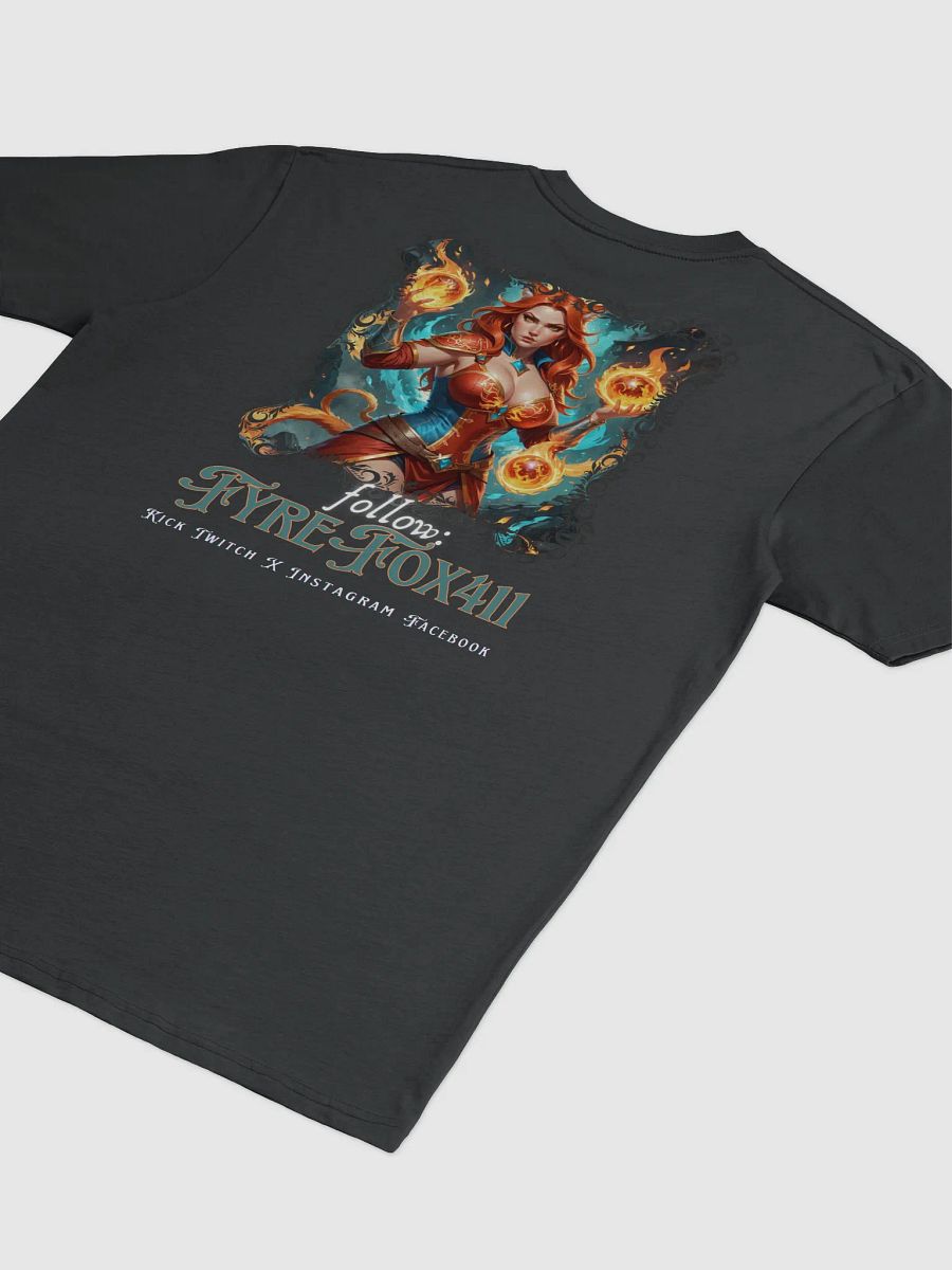 Fyre Fox411: Fiery Fantasy Men's Tee product image (4)