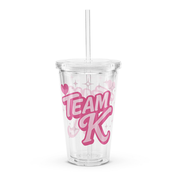 K's WORLD Clear Plastic Tumbler product image (2)
