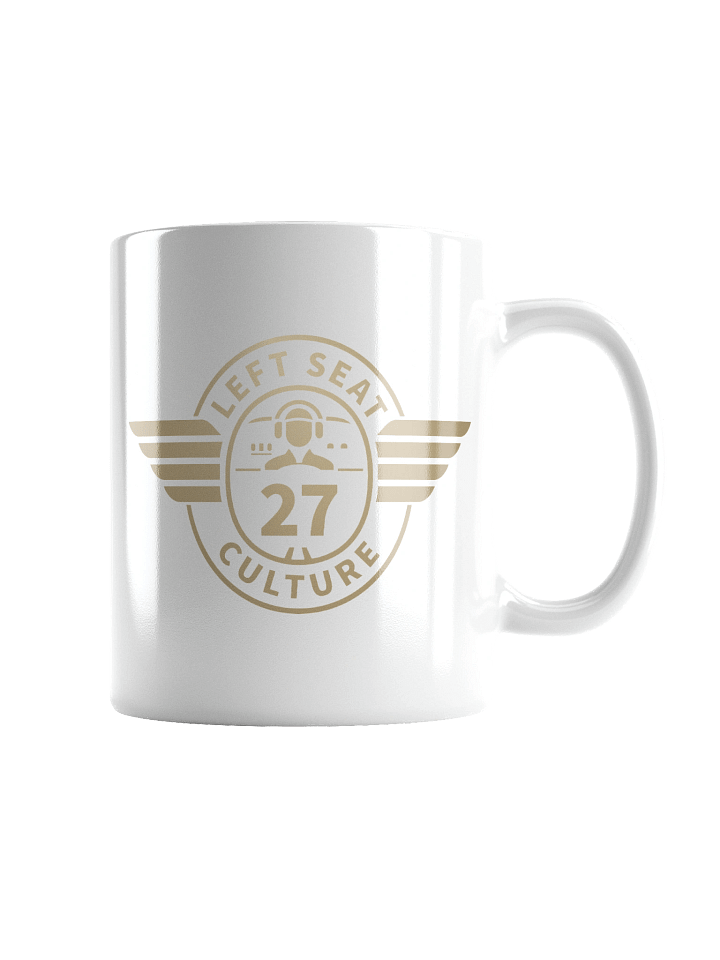 Left Seat Culture Mug - Gold product image (4)