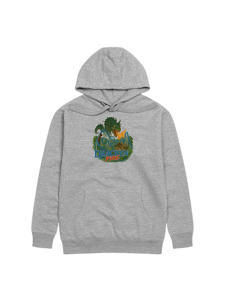 Drachen Fire Roller Coaster Unisex Hoodie product image (1)