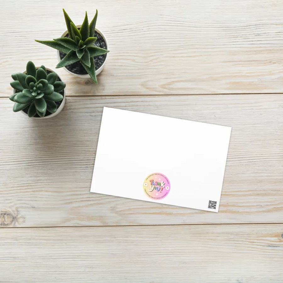 Phycadelic Creamy Bloom Greeting and Post Cards product image (8)