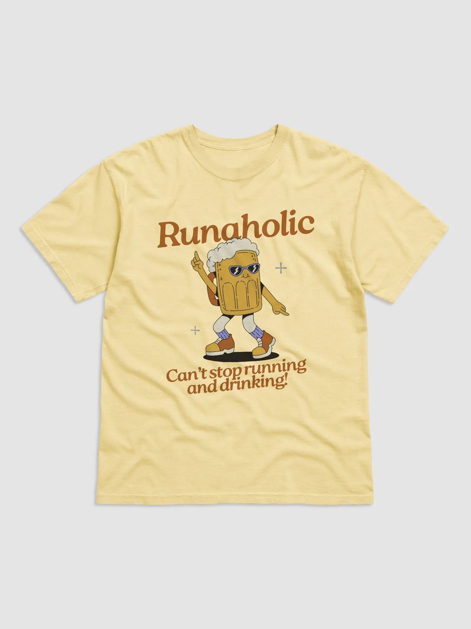 Runaholic Beer Mug T-Shirt product image (3)