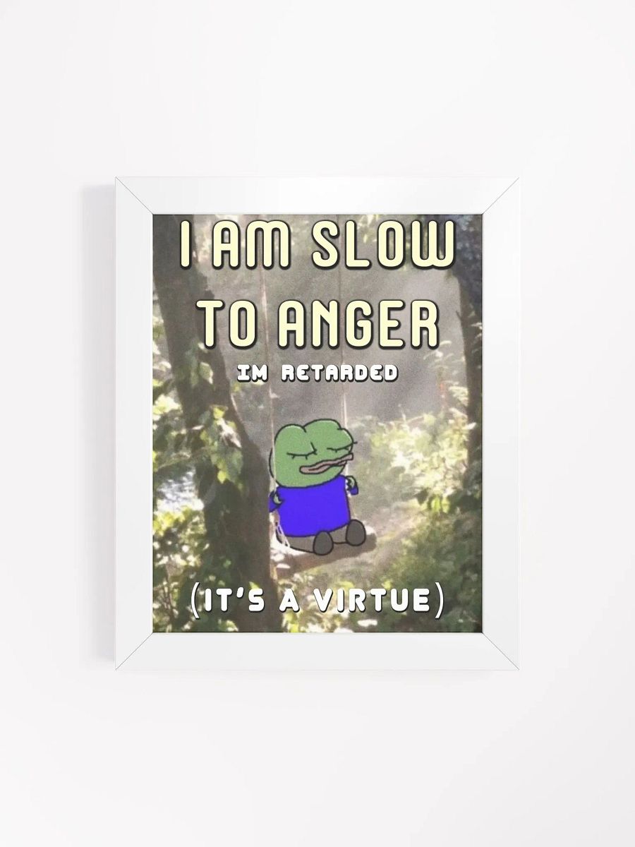 Im Retarded Poster (Framed) product image (4)