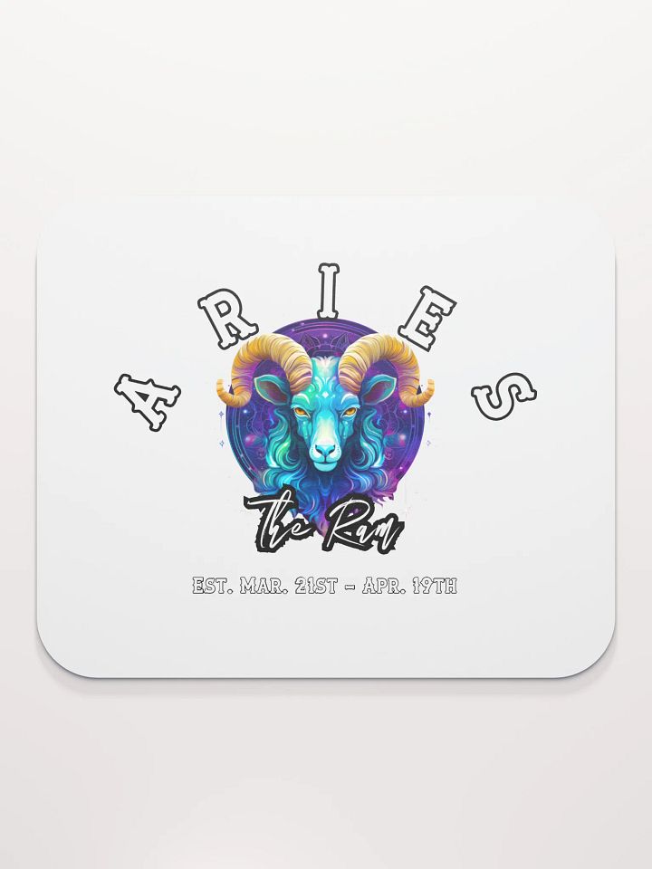Aries - Zodiac Mouse Pad product image (2)