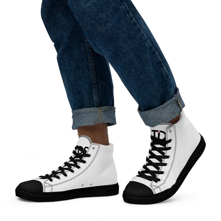 TDS Music Emblem Men's High Top Canvas Shoes product image (2)