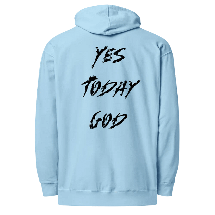 The Lives On HIGH | YTG STEALTH | UNISEX Hoodie | Aqua Blue product image (2)