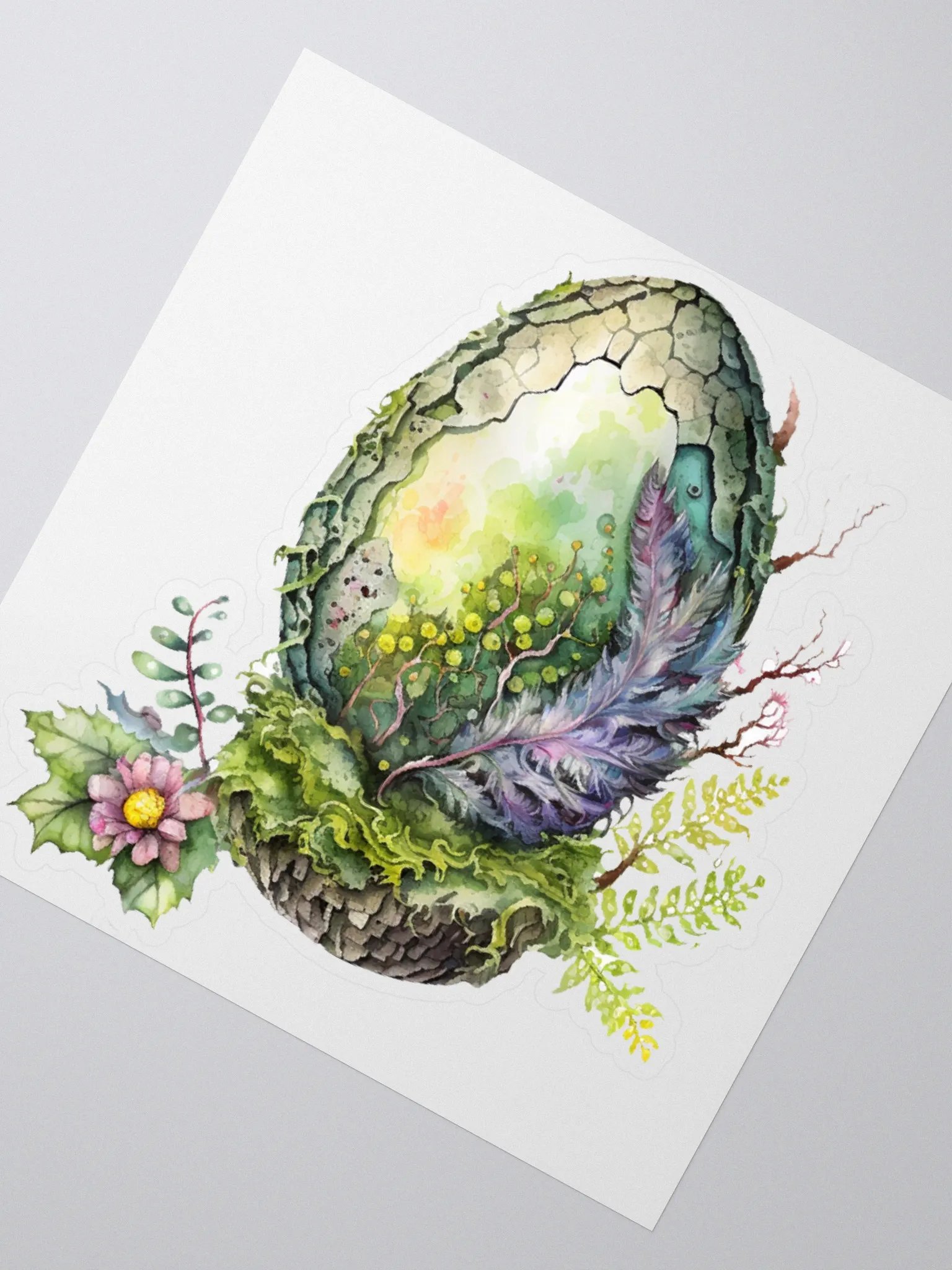 Dragon Egg Fantasy Kiss Cut Stickers product image (6)