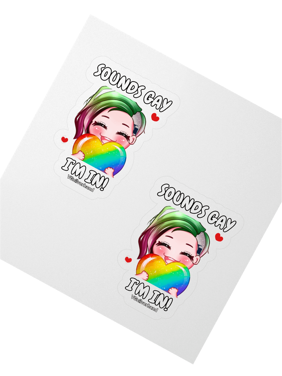 Sounds Gay I'm In Sticker Pack product image (2)