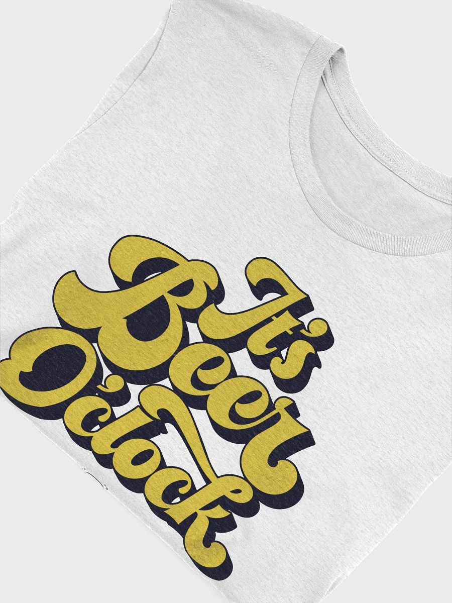 Beer O'Clock Script T-Shirt product image (43)