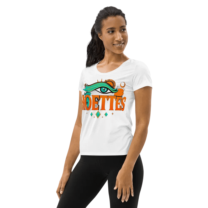 Moettes Celestial Eye Women's Athletic Tee product image (2)