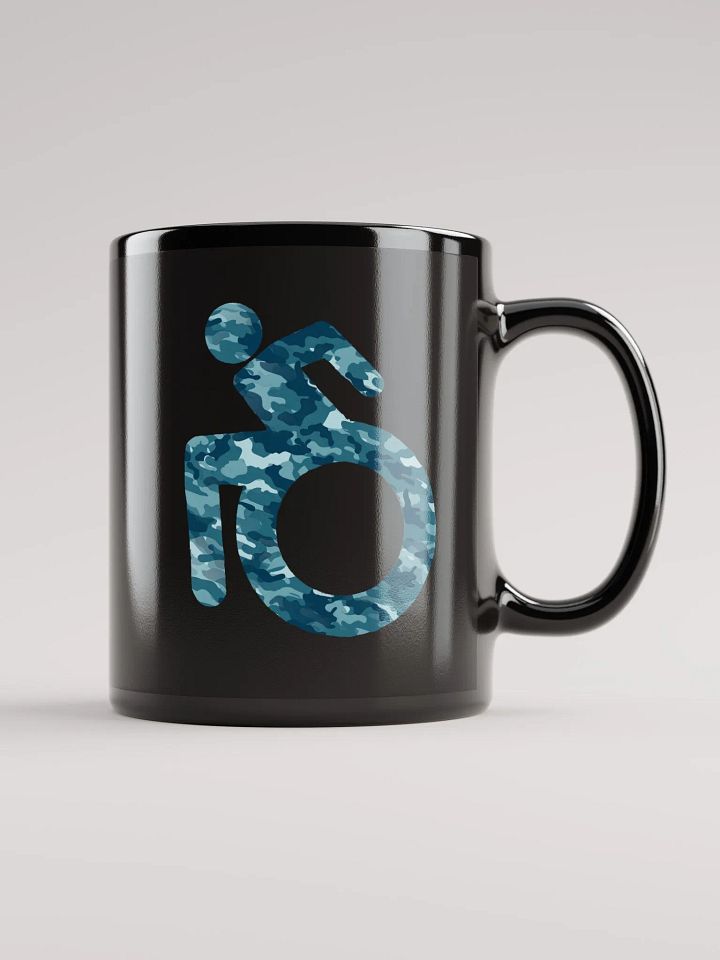 Wheelie, Blue Camo Mug product image (1)
