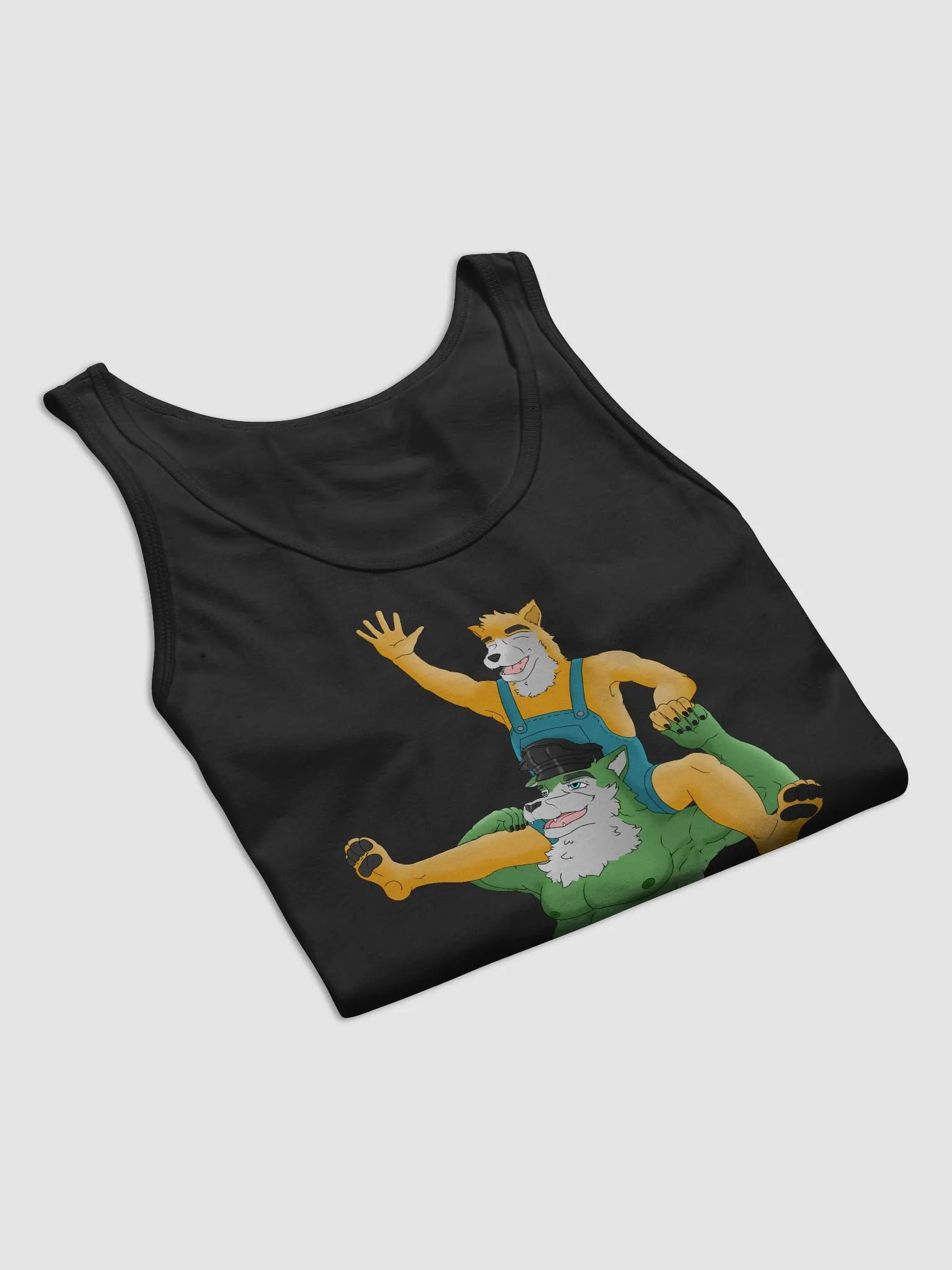 Daddys Little Wolf Buddy Tank Top product image (32)