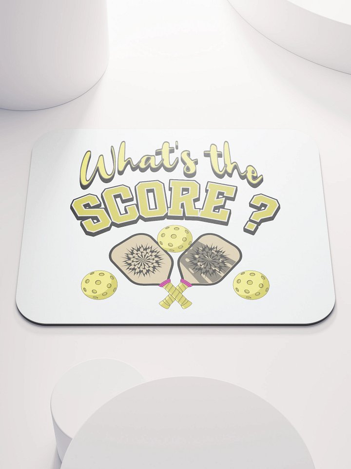 Whats The Score Pickleball Mouse Pad product image (2)