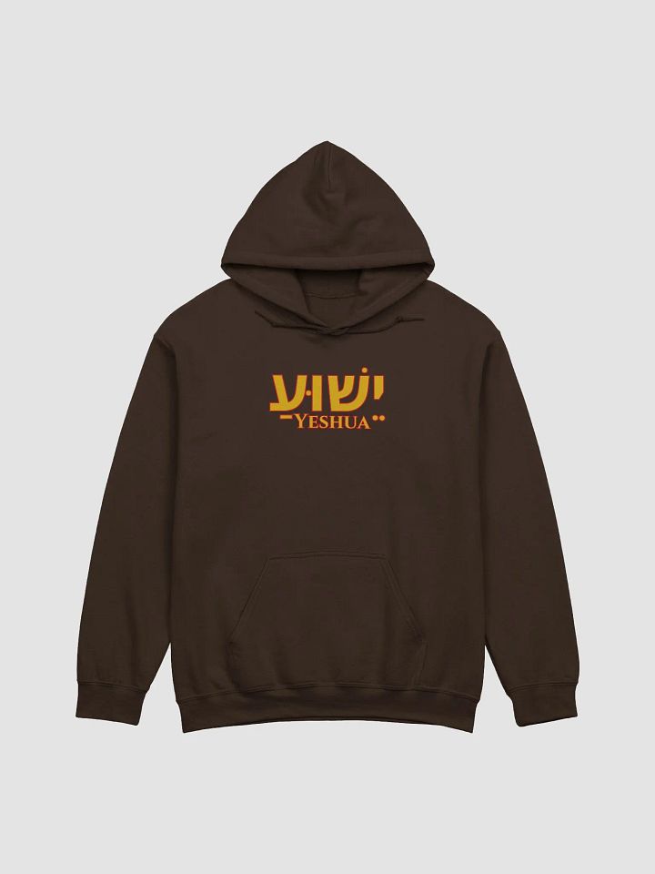 YESHUA Hebrew Script Classic Hoodie product image (6)
