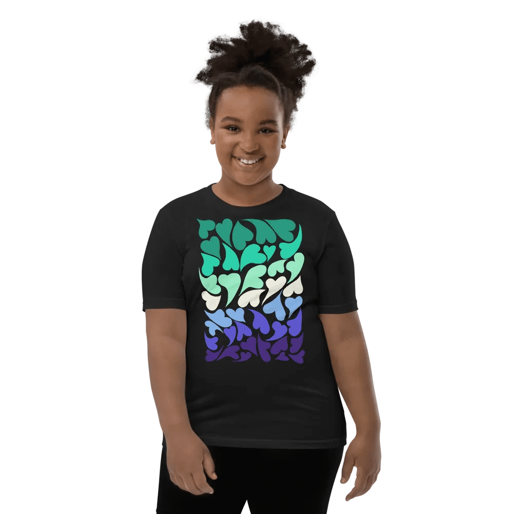 Nestled PRIDE Gay T-shirt (Youth) product image (13)