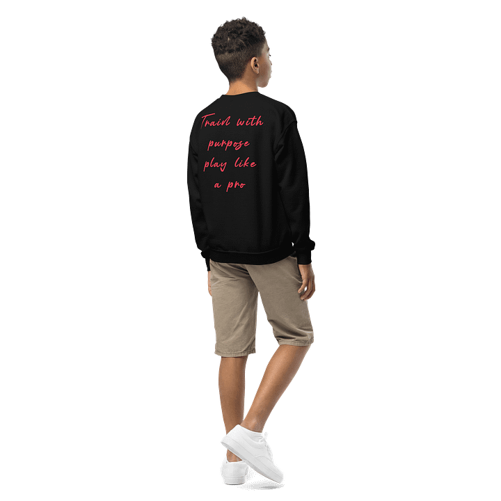 TRAIN WITH PURPOSE YOUTH CREWNECK product image (1)