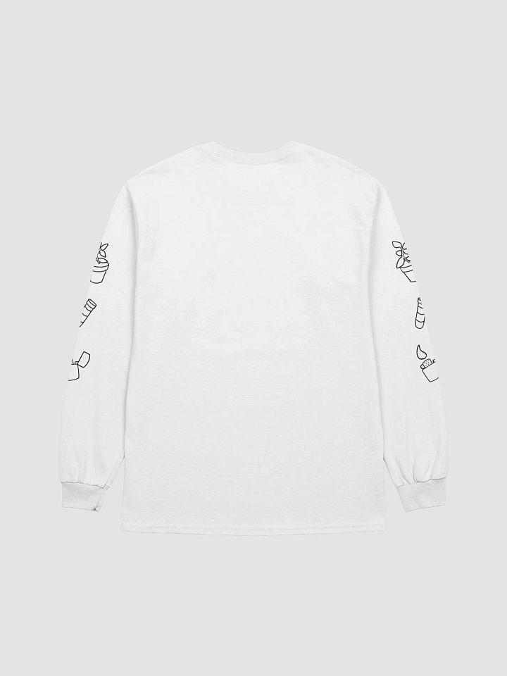 AWESOME SKELETON PAINTING LONG-SLEEVE [WHITE] product image (2)
