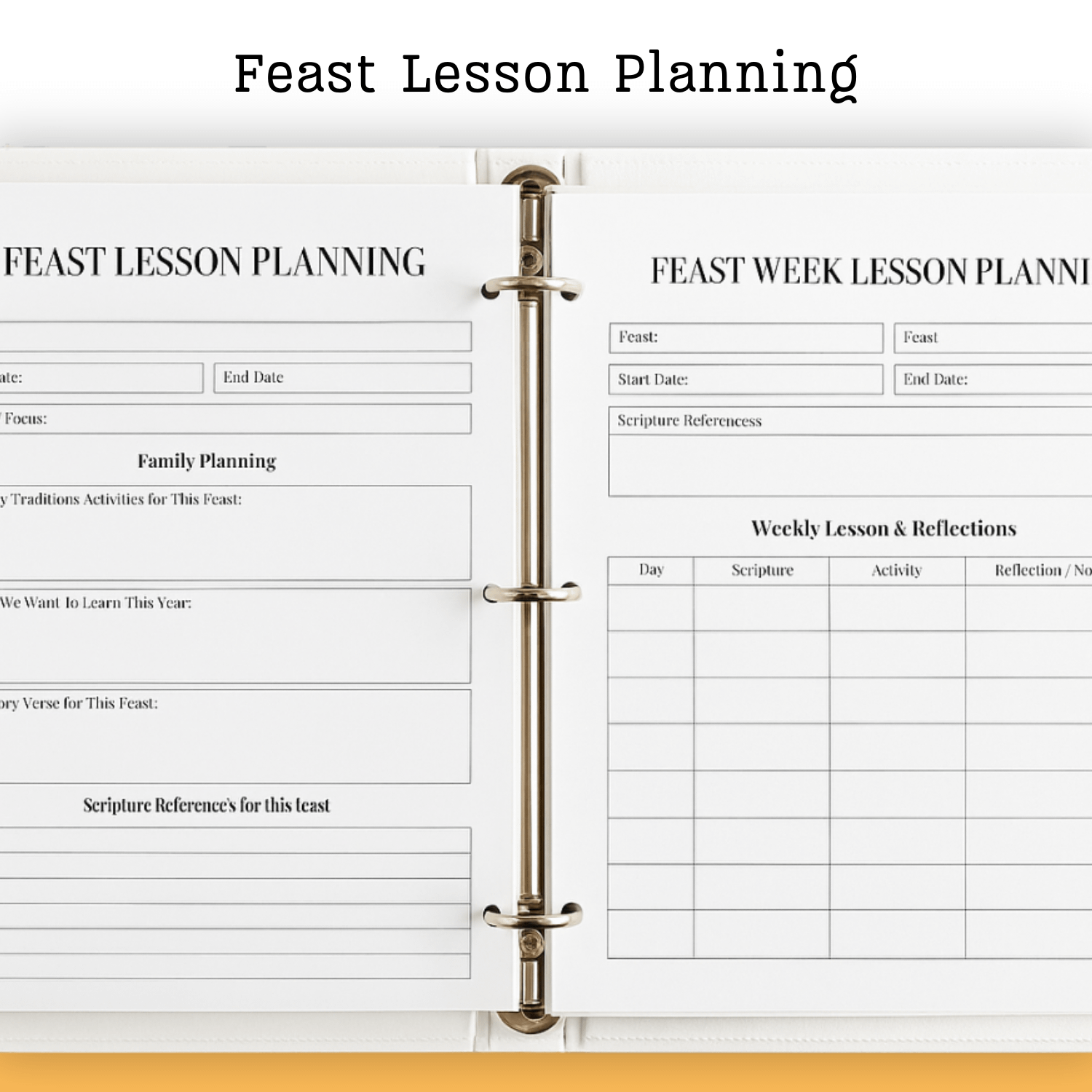 Natsarim Homeschool Planner Printable (Members) product image (5)
