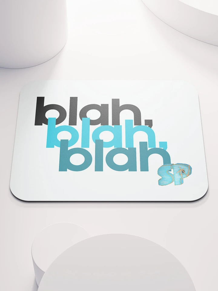 blah blah blah mouse pad product image (1)