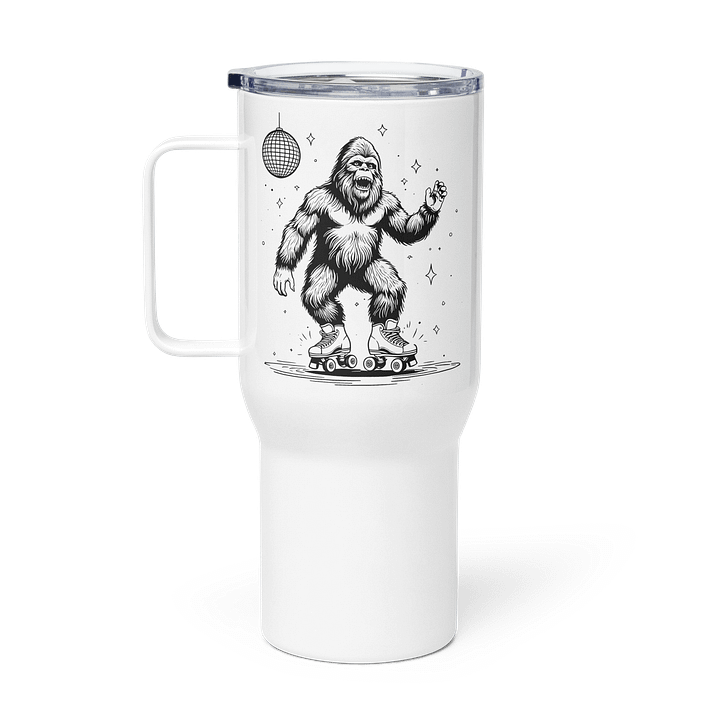 Disco Sasquatch Travel Mug product image (1)