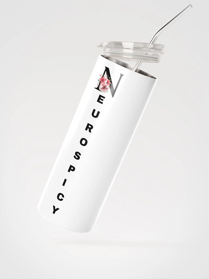 Floral Elegance Stainless Steel Tumbler product image (2)