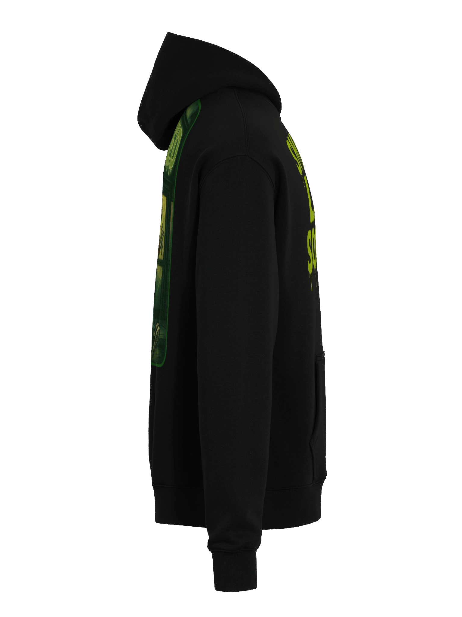 Smacked Streetwalker – Skeleton Smoke Session Oversized Hoodie product image (8)
