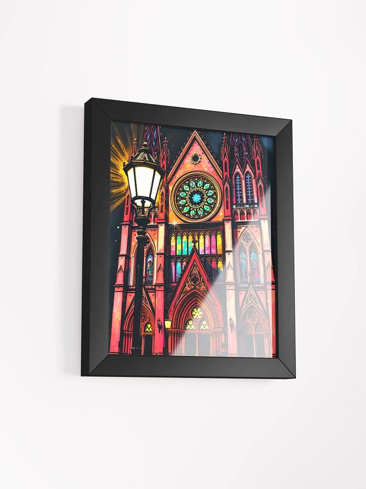 Gothic Cathedral Illuminated Poster product image (7)