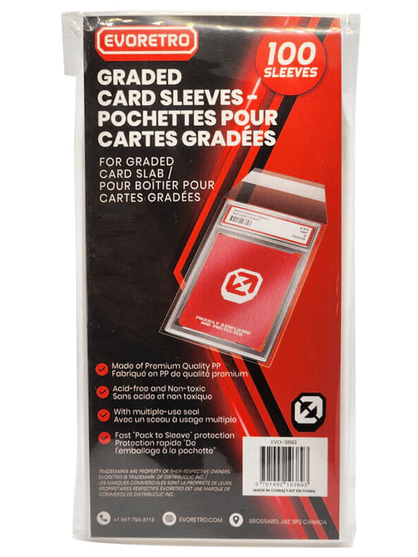 EVORETRO Graded Card Sleeves for PSA product image (1)