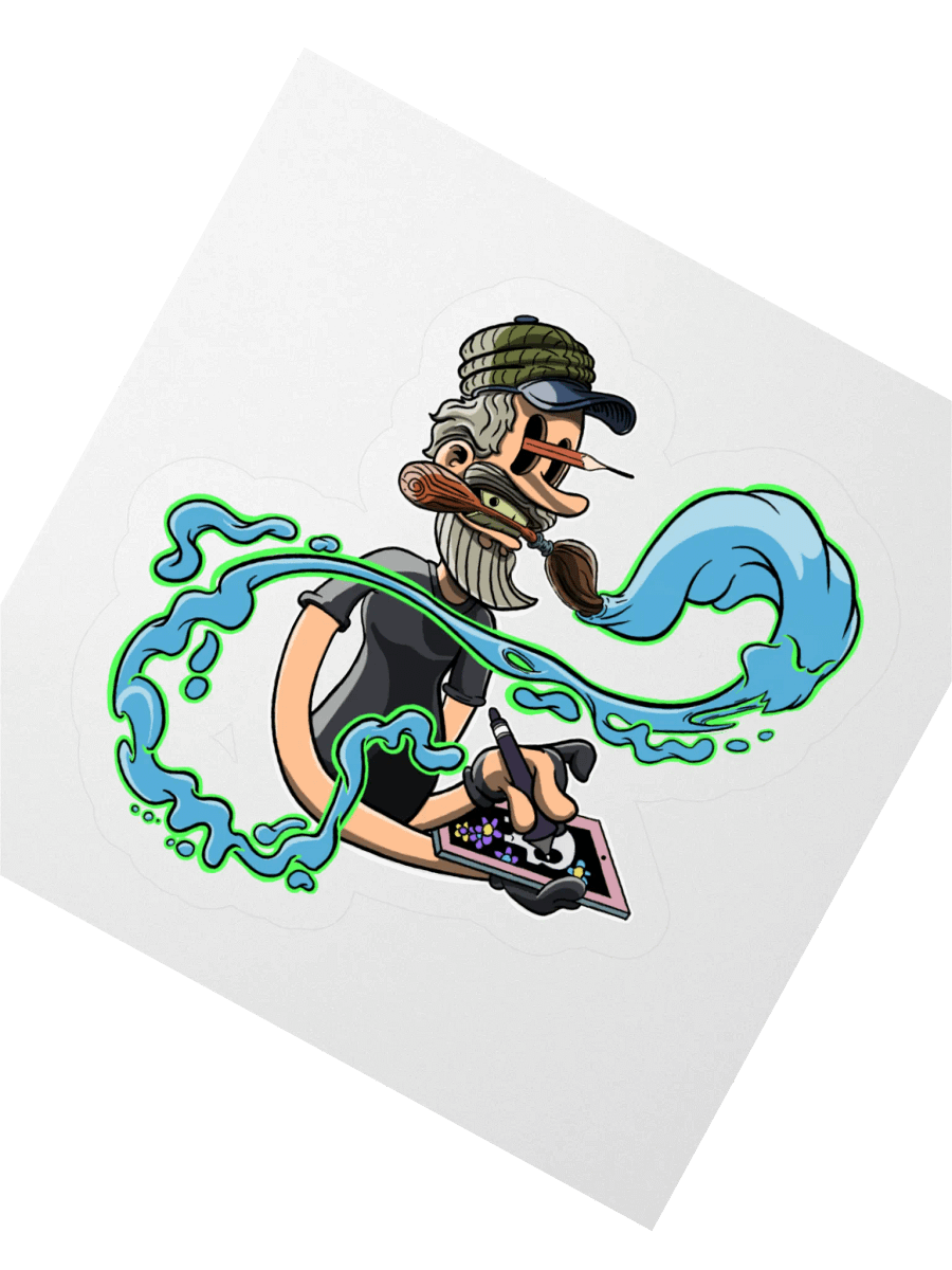 Abstract Marv and his iPad product image (8)
