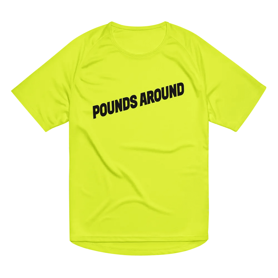 POUNDS AROUND YELLOW AND BLACK SPORTS SHIRT product image (3)