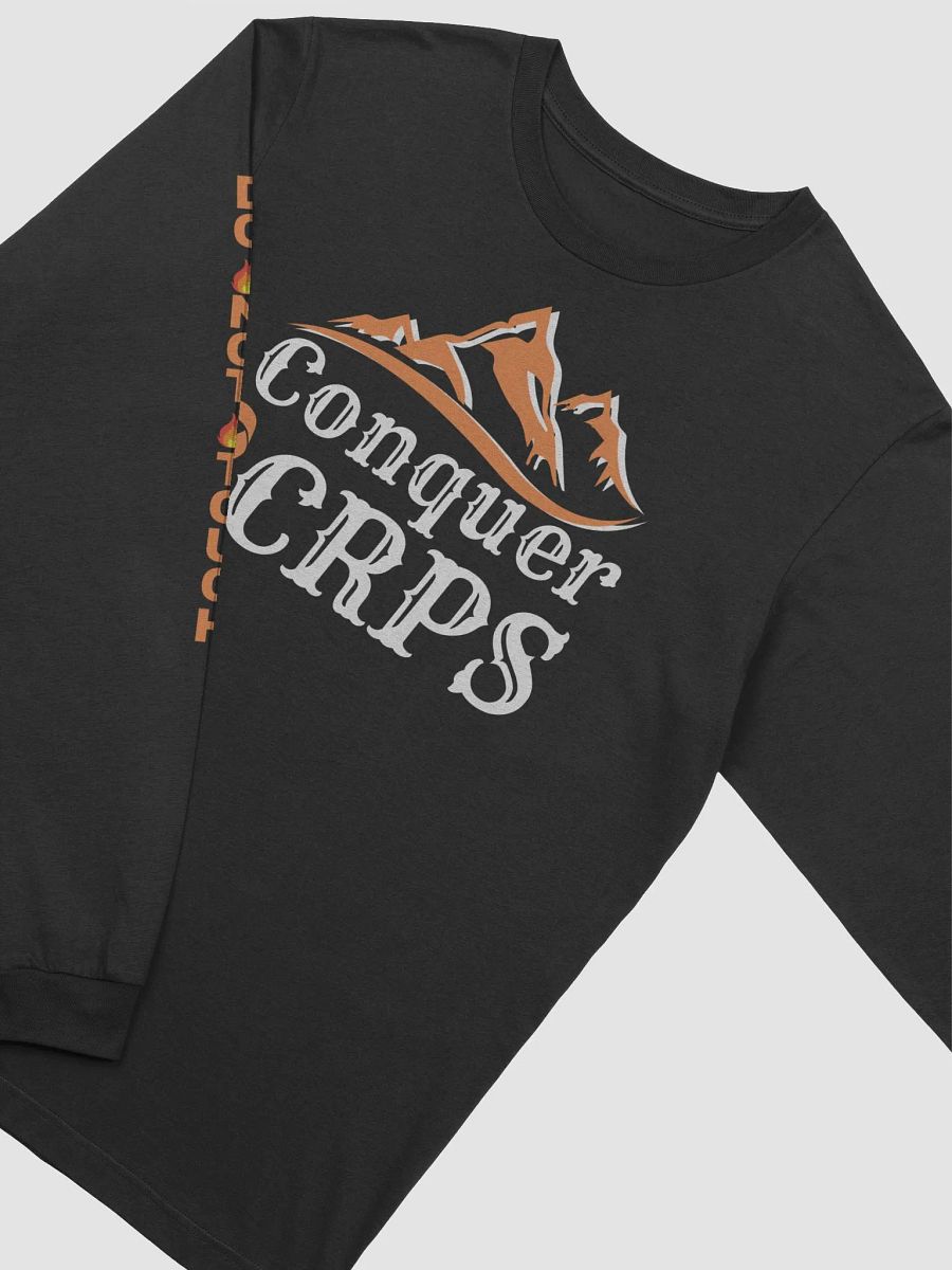 OFFICIAL Conquer CRPS Do Not Touch RIGHT Arm 'Supersoft' Long Sleeve Shirt (Unisex) product image (3)