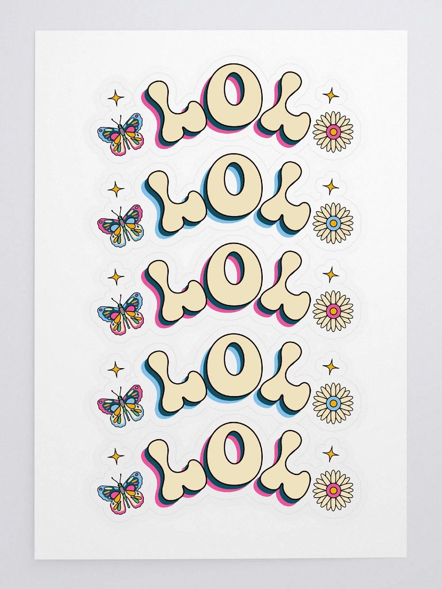 LOL Sticker Sheet product image (3)