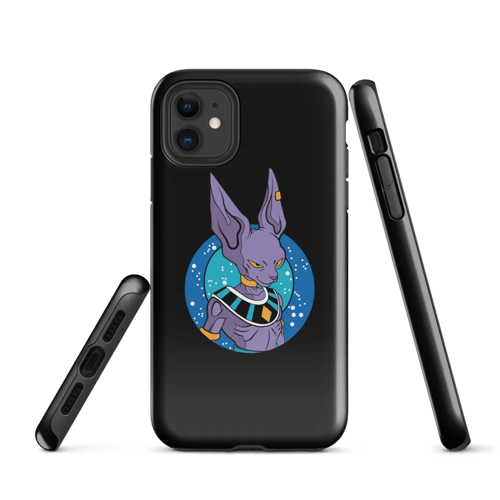 Dragon Ball Z Lord Beerus Tough Case for iPhone – Ultimate Protection for DBZ Fans! product image (1)