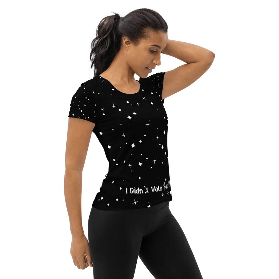 Resistor, I Didn't Vote for Him (words only) Stars Tee product image (4)