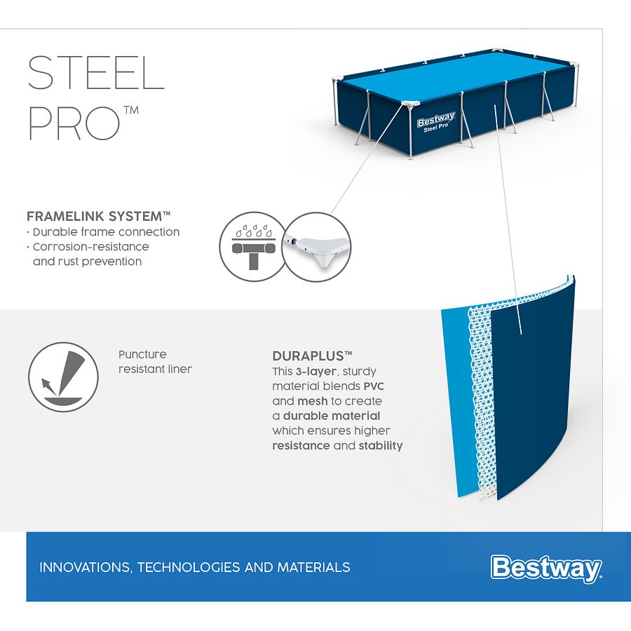 56424 - Steel Pro 13.1 ft x 6.11 ft x 32 in (Pool Set) product image (12)