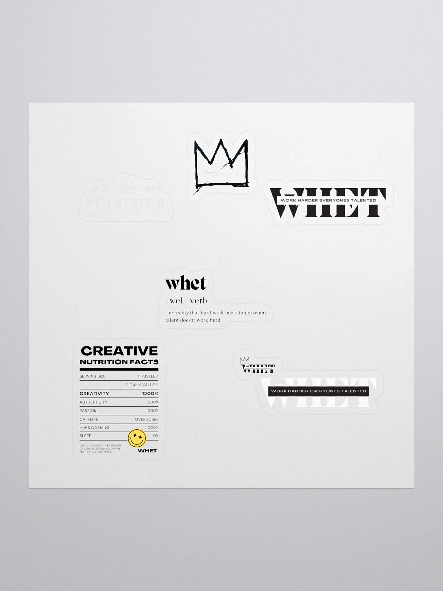 WHET Stickers product image (1)