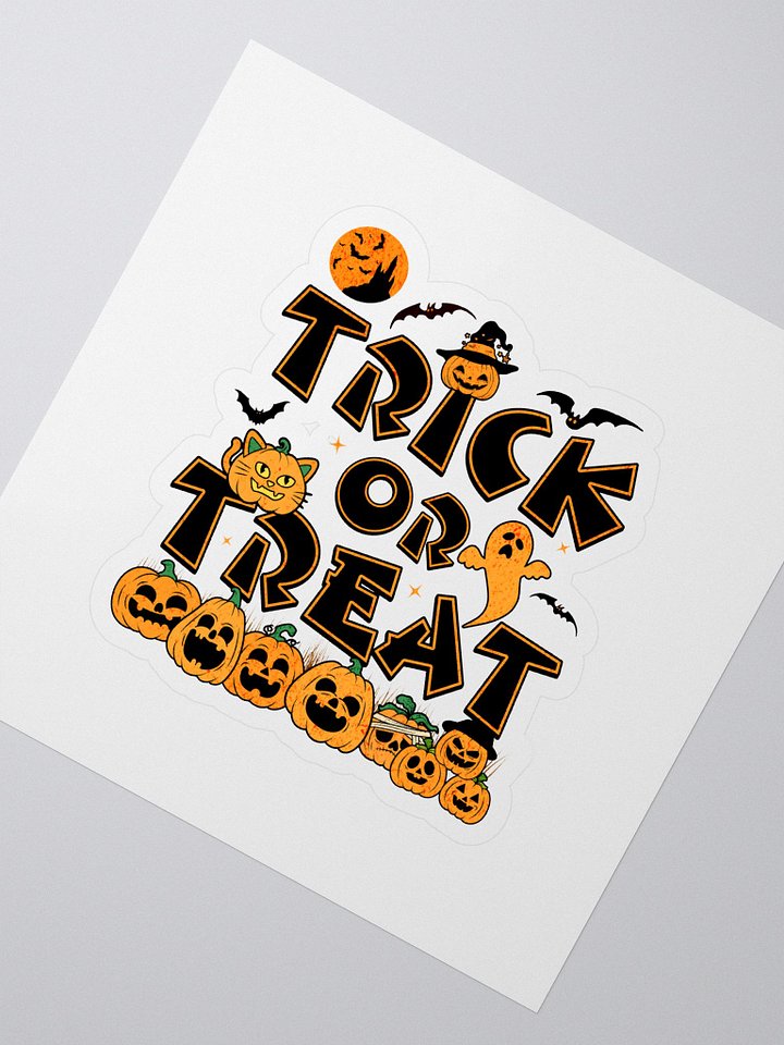 Trick Or Treat Sticker product image (1)