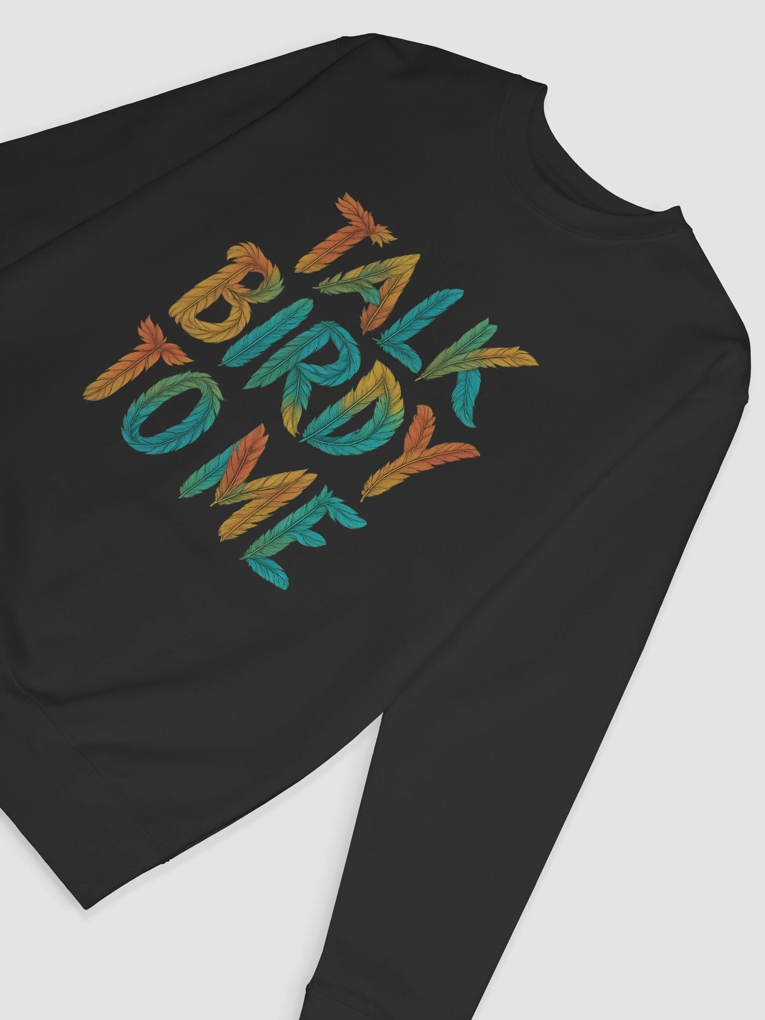 Talk Birdy to Me Sweatshirt | Cozy Bird Watching Crewneck for Bird Lovers, Ornithologists & Nature Enthusiasts | Funny Retro Wildlife Gift product image (6)